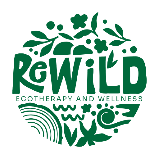 rewild ecotherapy & wellness logo